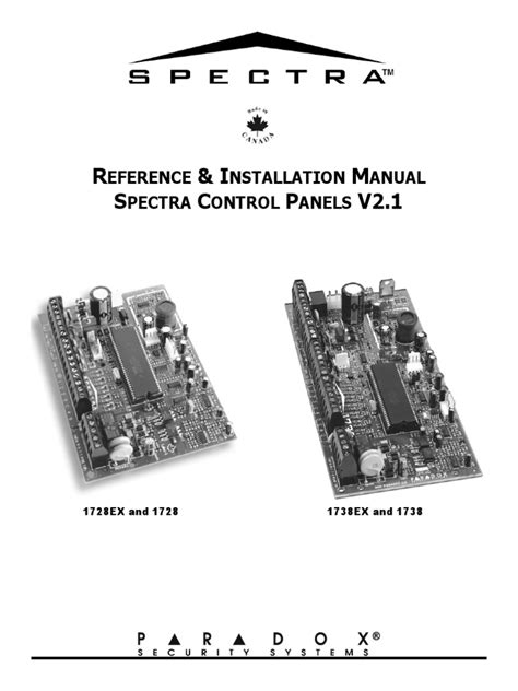 spectra 1738 user manual Reader