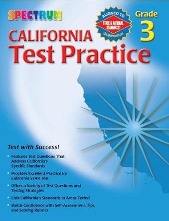 spectrum california test practice grade 3 Reader