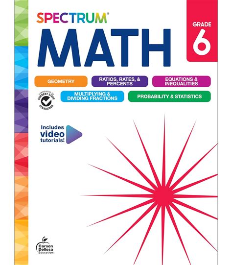 spectrum math 6th grade Ebook PDF