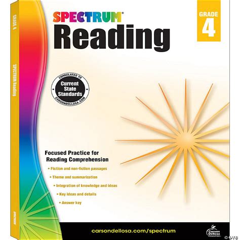 spectrum reading workbook grade 4 Reader