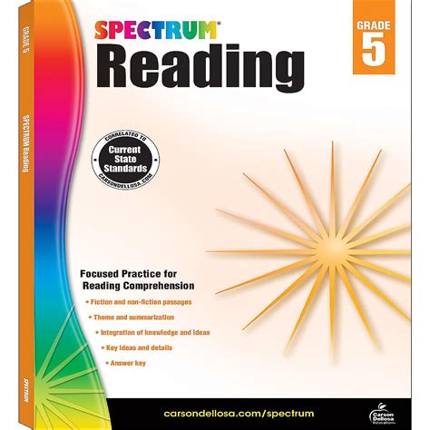 spectrum reading workbook grade 5 Reader