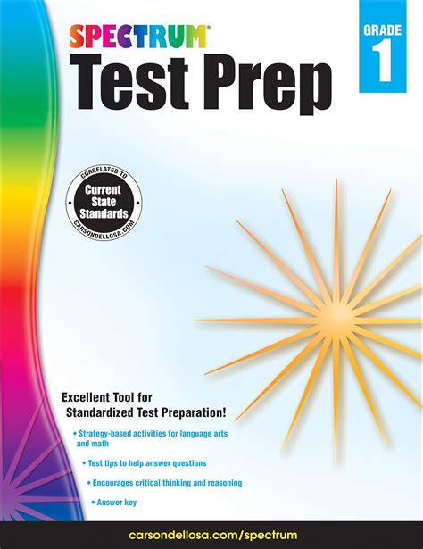 spectrum test prep grade 1 paperback Doc