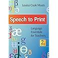 speech to print language essentials for teachers second edition Doc