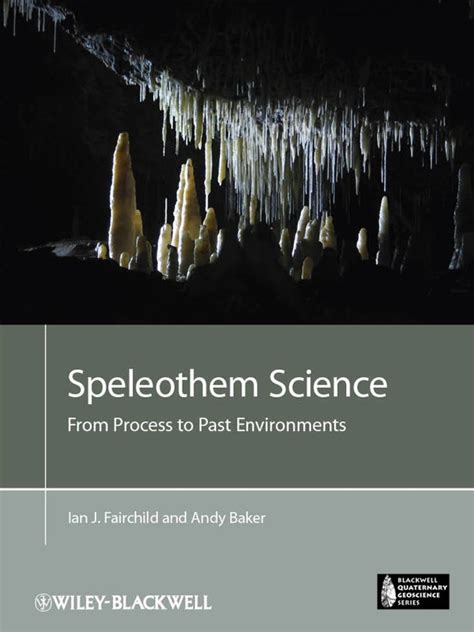 speleothem science from process to past environments Doc