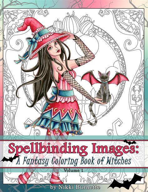 spellbinding images a fantasy coloring book of witches volume 1 Epub