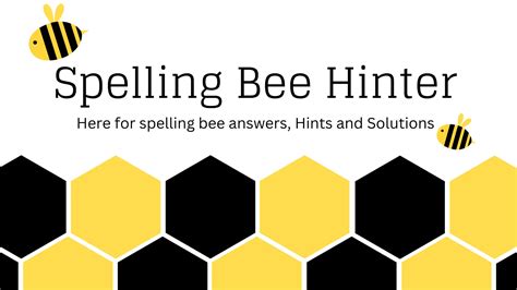 spelling bee solver