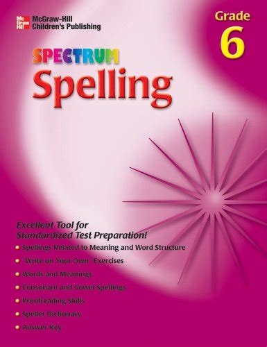 spelling grade 6 mcgraw hill learning materials spectrum Doc