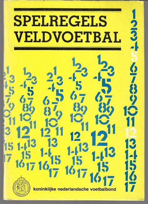 spelregels veldvoetbal augustus 1983 Reader