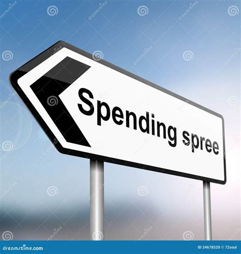 spending spree