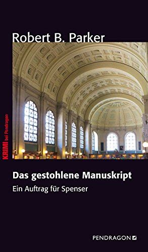 spenser das gestohlene manuskript auftrag Reader