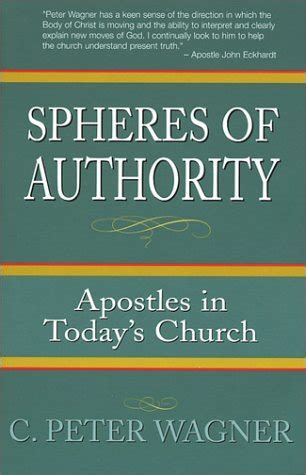 spheres of authority apostles in todays church Reader