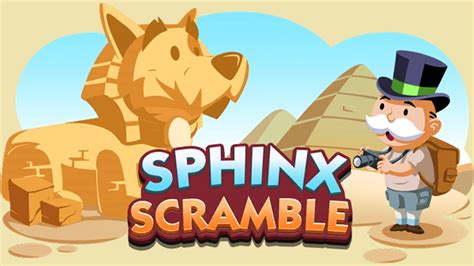 sphinx scramble monopoly go