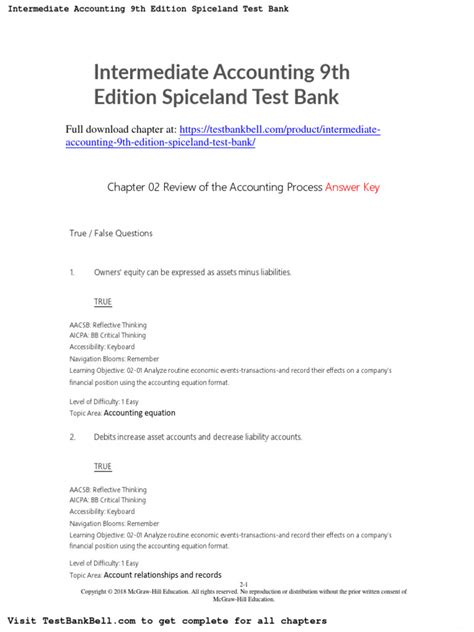 spiceland intermediate accounting 5th edition Epub