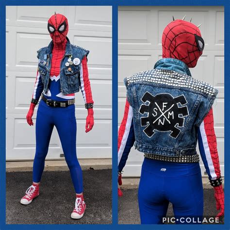 spider-punk cosplay