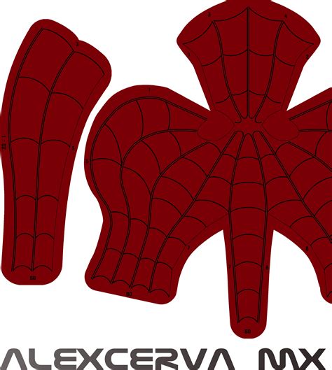 spiderman mask pattern