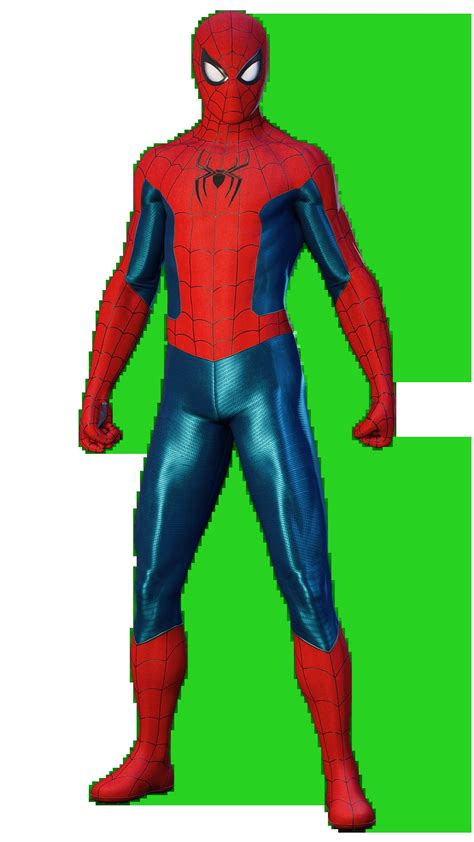 spiderman new red and blue suit