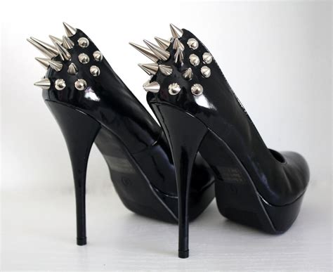 spiked heels