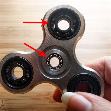 spinner with bearings