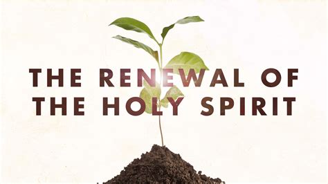 spirit of god christian renewal in the community of faith PDF