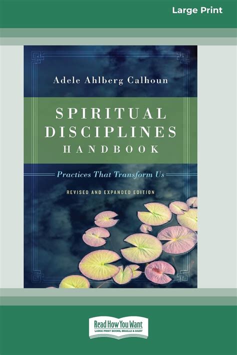 spiritual disciplines handbook practices transform Reader