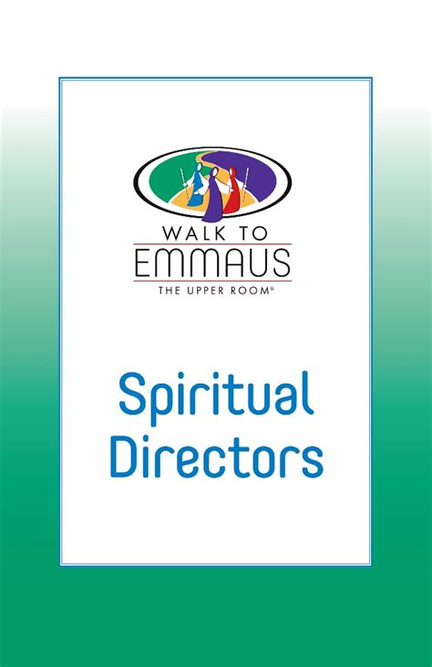 spiritual-director-guide-walk-to-emmaus Ebook Kindle Editon