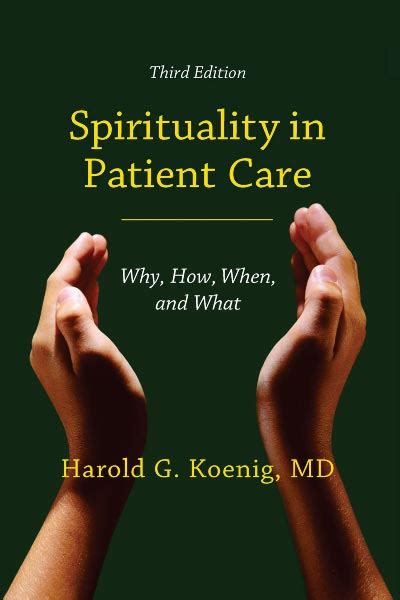 spirituality in patient care why how when and what Reader