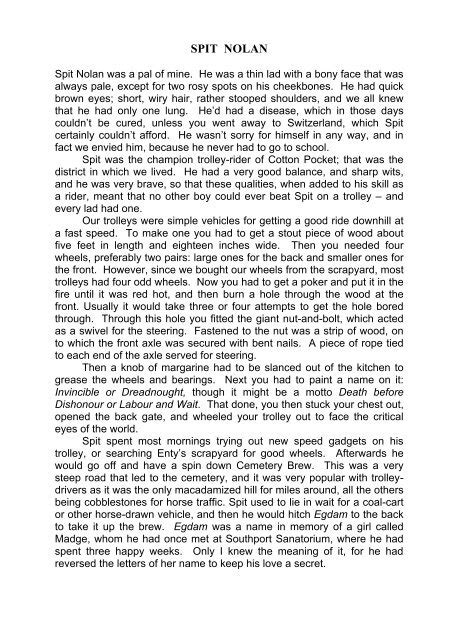 spit nolan story pdf PDF