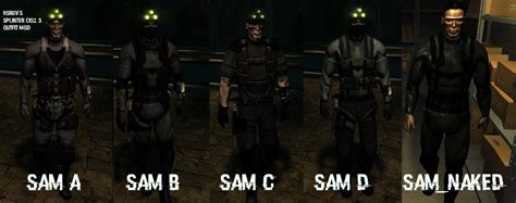 splinter cell chaos theory mods