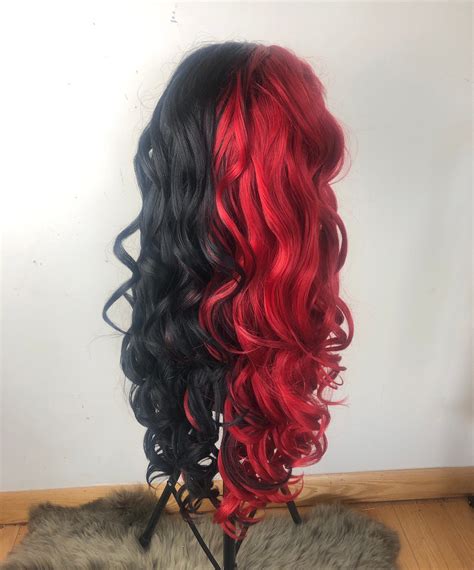 split dye wig