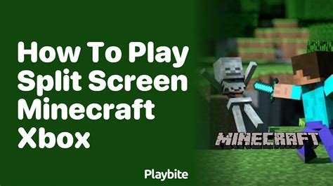 split screen minecraft xbox