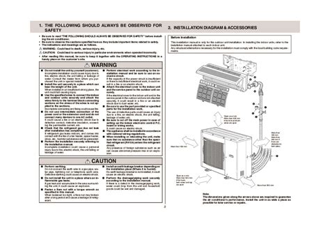 split unit air conditioner installation manual Doc