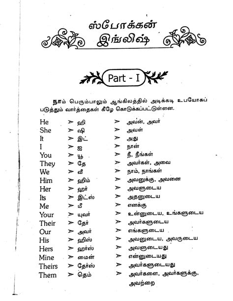 spoken hindi through tamil pdf