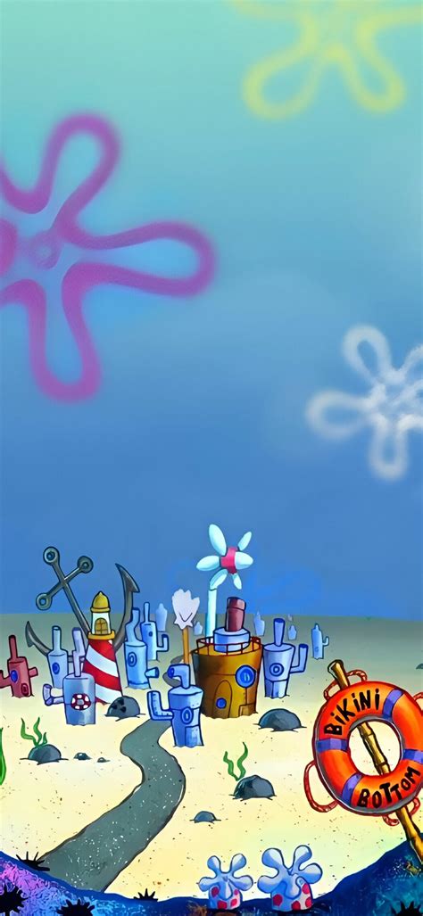 spongebob bikini bottom background