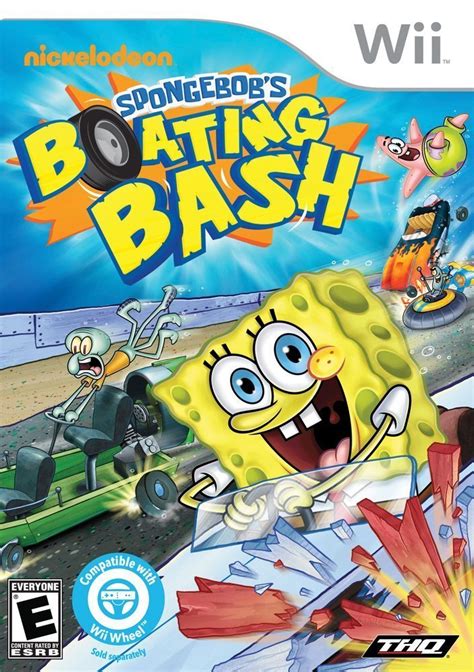 spongebob boating bash wii