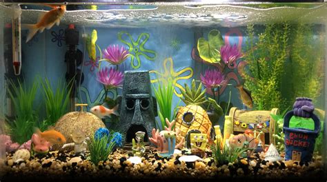 spongebob fish tank