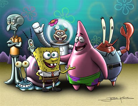 Spongebob Friends