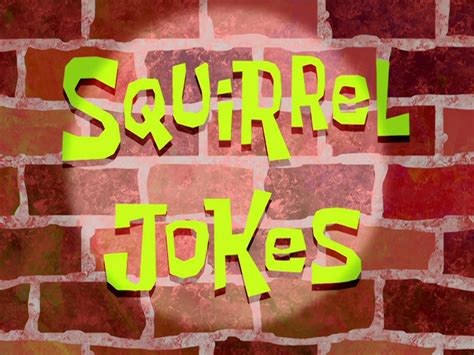 spongebob squarepants squirrel jokes