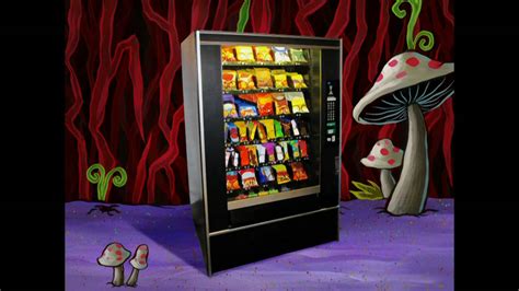 spongebob vending machine