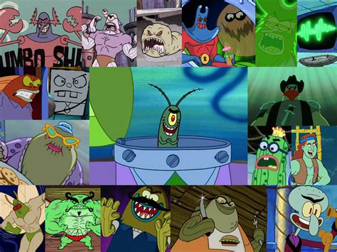 spongebob villains names