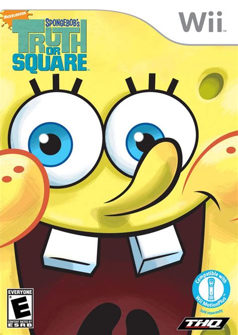 spongebob wii truth or square