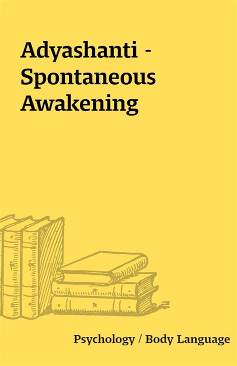 spontaneous awakening Reader