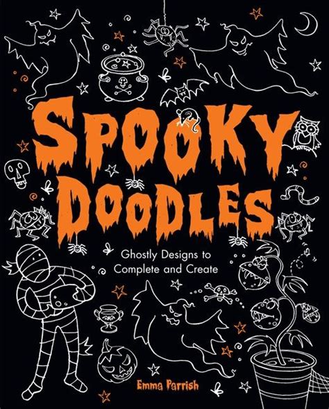 spooky doodles ghostly designs to complete and create Epub