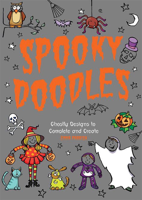 spooky doodles ghostly designs to complete and create Epub