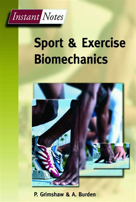 sport and exercise biomechanics bios instant notes PDF