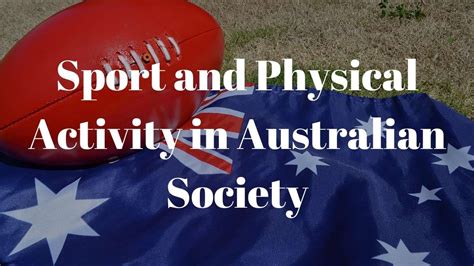 sport and physical activity in australian society Reader