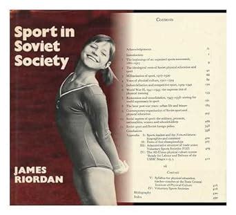 sport in soviet society development of sport and physical education in russia and the ussr cambridge russian Epub