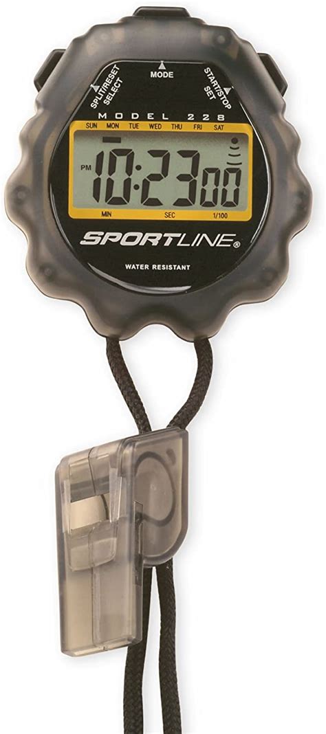 sportline professional stopwatch manual PDF