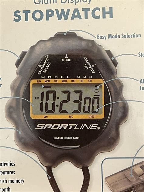 sportline stopwatch manual 228 Epub