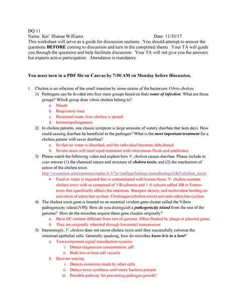 spread of pathogens pogil answer key Epub