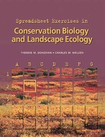 spreadsheet exercises in conservation biology and landscape ecology Doc